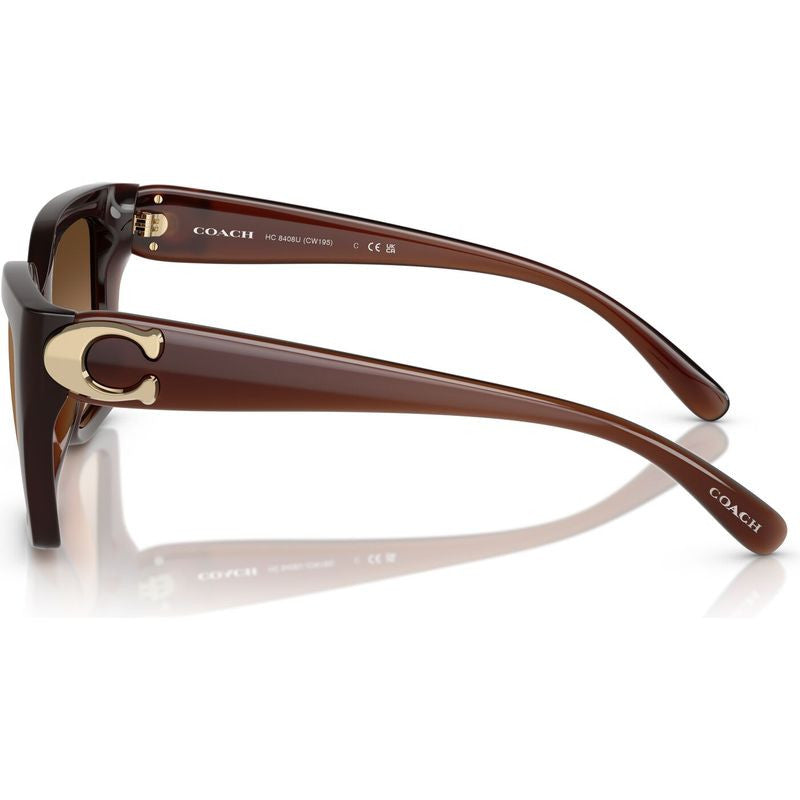 HC8408U, Milky Hazelnut/Brown Gradient Lenses