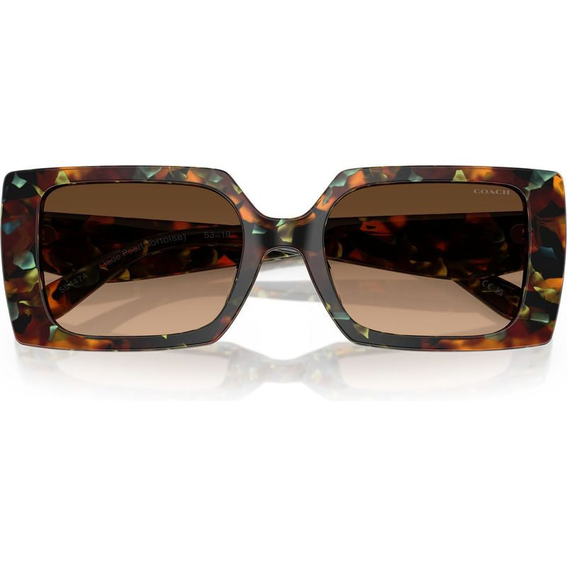 HC8409U, Jade Pearl Tortoise/Brown Gradient Lenses