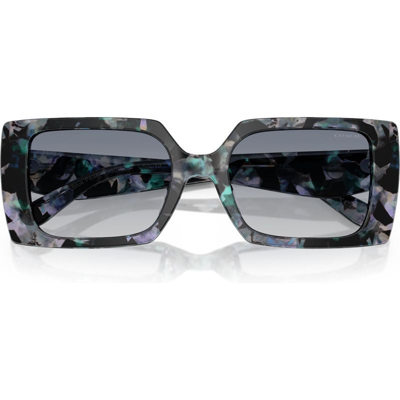HC8409U, Blue Pearl Tortoise/Blue Purple Gradient Lenses