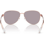 Biarritz MK1160, Rose Gold/Rose Gold Mirror Lenses 59 Eye Size