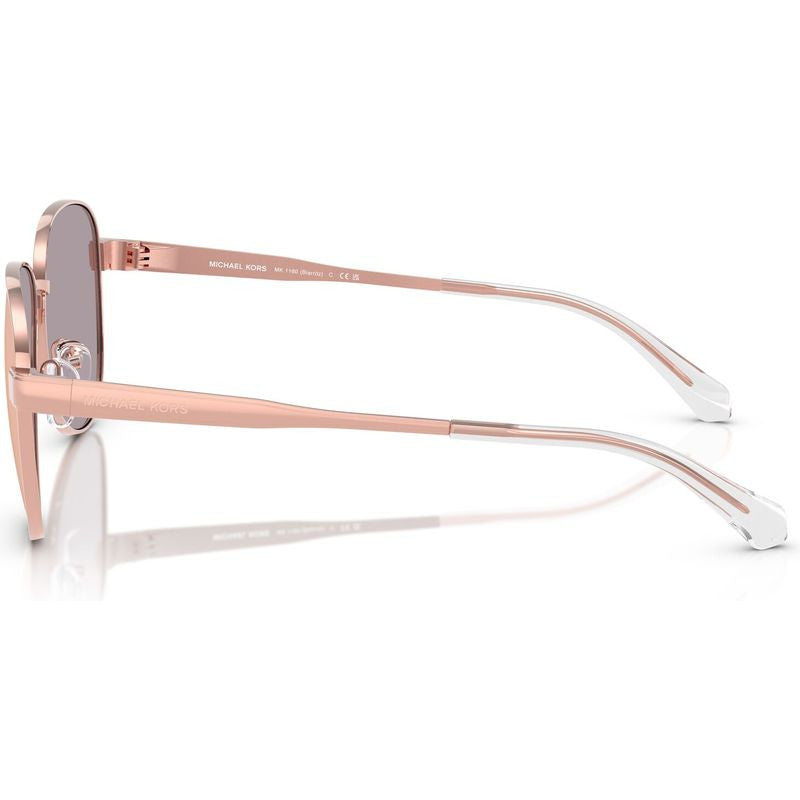 Biarritz MK1160, Rose Gold/Rose Gold Mirror Lenses 59 Eye Size