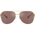 MU52ZS, Pale Gold/Brown Silver Mirror Lenses