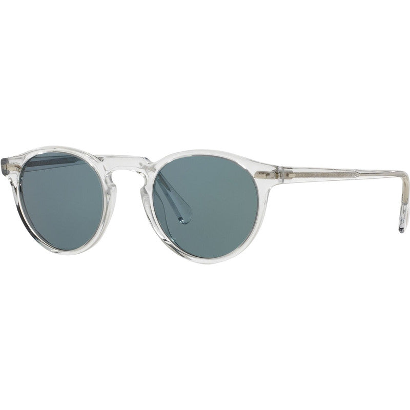 Gregory Peck OV5217S, Crystal/Blue Photocromic Glass Lenses