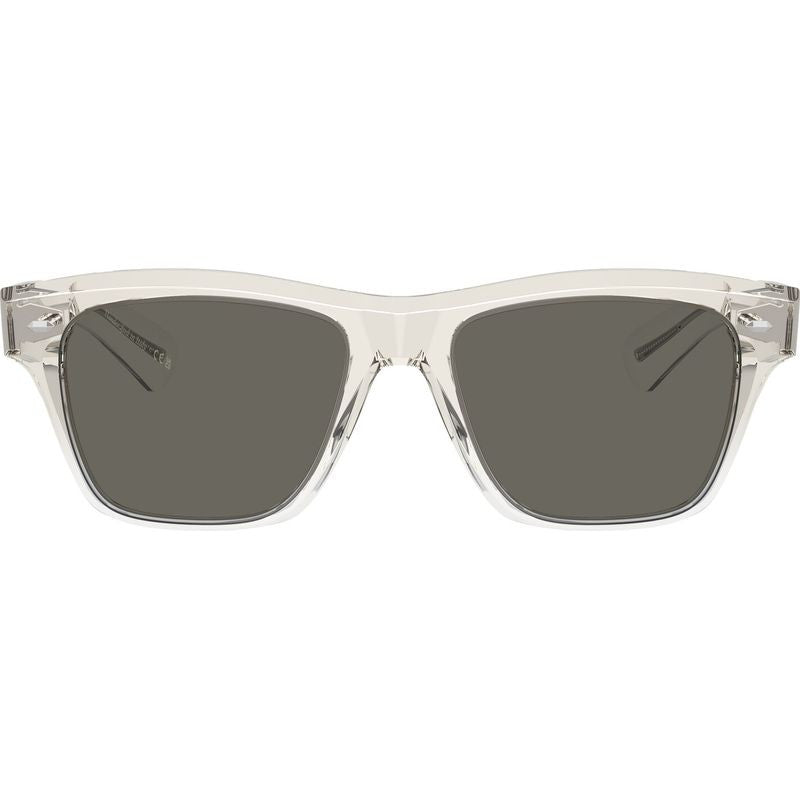 Oliver Sixties Sun OV5522SU, Black Diamond Crystal Gradient/Carbon Grey Glass Lenses