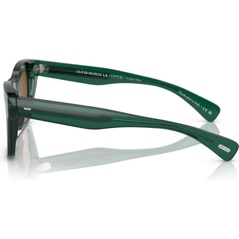 Ms Oliver OV5542SU, Translucent Dark Teal/Cognac Mirror Glass Lenses