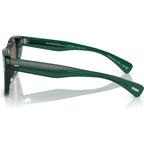 Ms Oliver OV5542SU, Translucent Dark Teal/Cognac Mirror Glass Lenses
