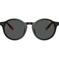 PH4204U, Shiny Black and Tartan Red/Dark Grey Lenses 50 Eye Size
