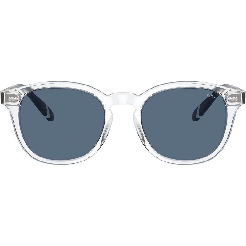 PH4206, Shiny Crystal/Dark Blue Lenses