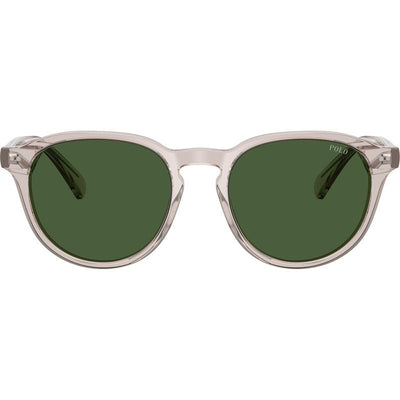 PH4221, Shiny Transparent Light Taupe/Bottle Green Lenses