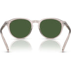 PH4221, Shiny Transparent Light Taupe/Bottle Green Lenses
