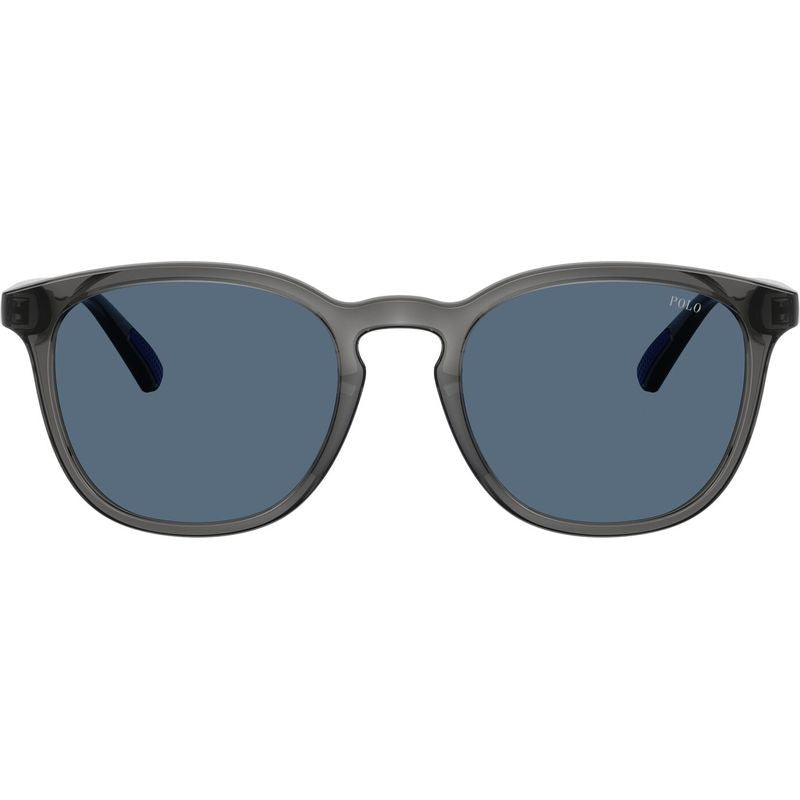 PH4222U, Shiny Transparent Grey/Dark Blue Lenses
