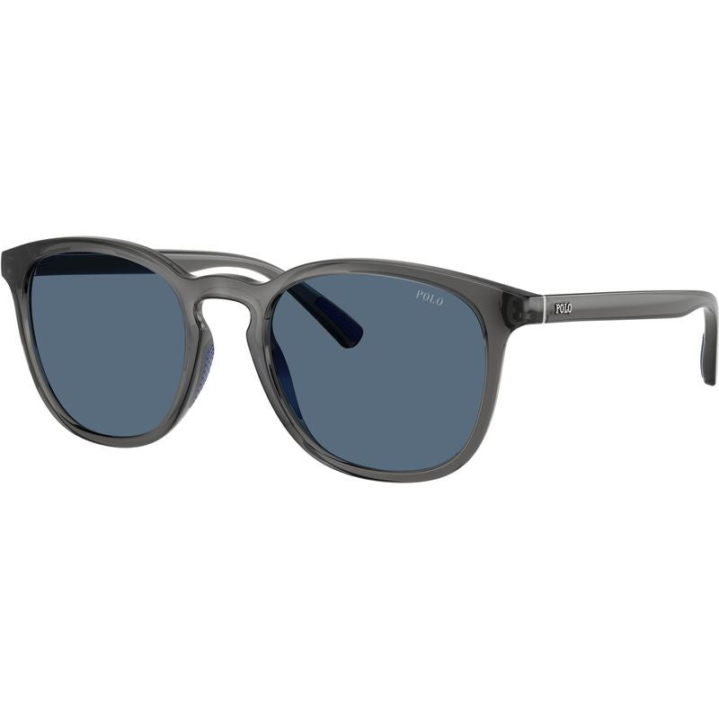 PH4222U, Shiny Transparent Grey/Dark Blue Lenses