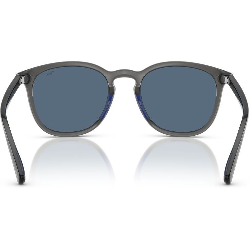 PH4222U, Shiny Transparent Grey/Dark Blue Lenses