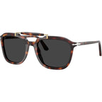 PO0203S, Havana/Black Glass Polarised Lenses 55 Eye Size