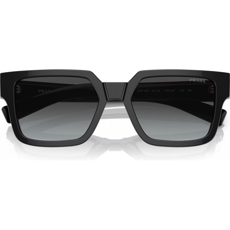 PR03ZSF, Black/Vintage Grey Gradient Glass Lenses