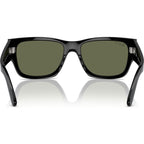 Carlos RB0947S, Black/Green Polarised Glass Lenses