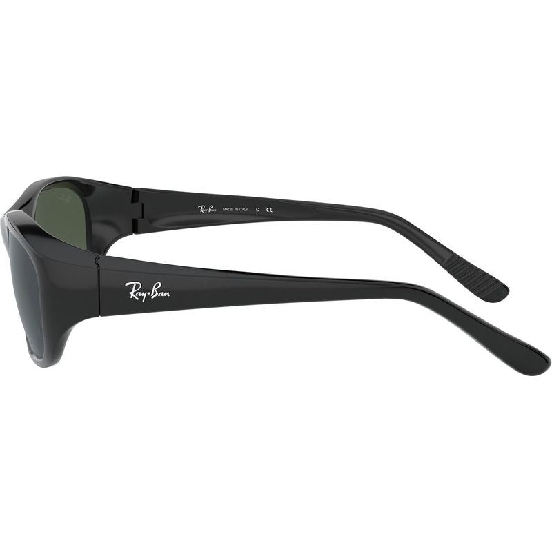 Daddy-O RB2016, Black/Green Glass Lenses