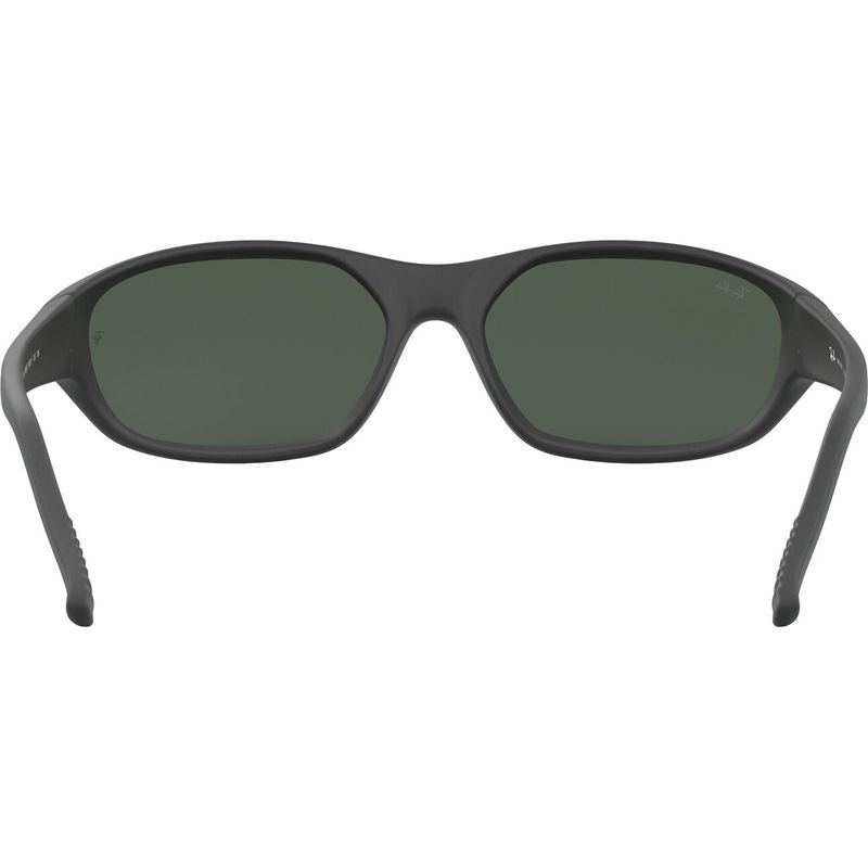 Daddy-O RB2016, Black Rubber/Green Lenses