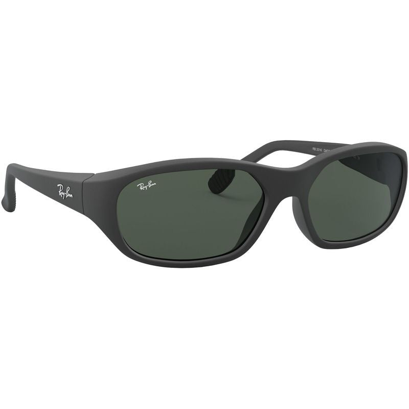 Daddy-O RB2016, Black Rubber/Green Lenses