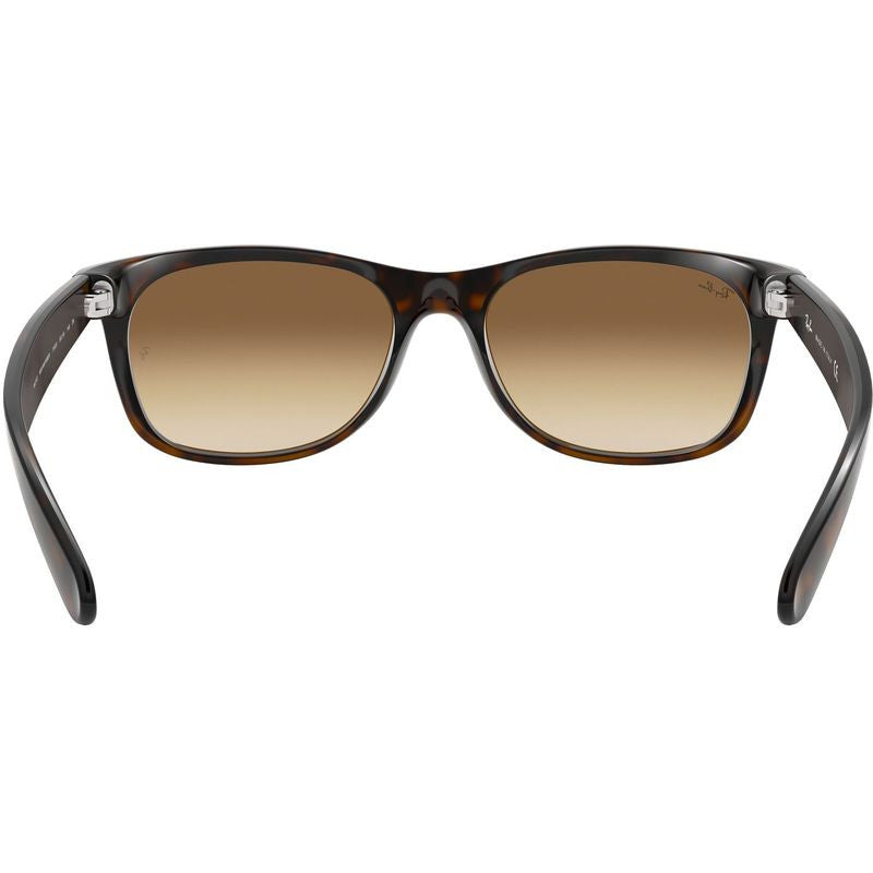 New Wayfarer Classic RB2132, Light Havana/Brown Gradient Glass Lenses 52 Eye Size