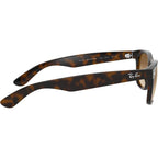 New Wayfarer Classic RB2132, Light Havana/Brown Gradient Glass Lenses 52 Eye Size