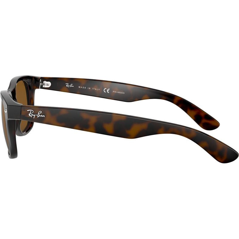 New Wayfarer Classic RB2132, Tortoise/Brown Polarised Glass Lenses 55 Eye Size