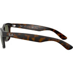 New Wayfarer Classic RB2132, Tortoise/Green Polarised Glass Lenses 55 Eye Size