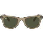 Original Wayfarer RB2140, Photochromic Striped Grey/Green Glass Lenses 50 Eye Size