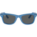 Original Wayfarer RB2140, Photochromic Striped Blue/Dark Grey Glass Lenses 50 Eye Size