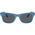 Original Wayfarer RB2140, Photochromic Striped Blue/Dark Grey Glass Lenses 50 Eye Size