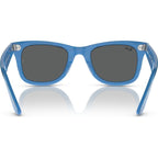 Original Wayfarer RB2140, Photochromic Striped Blue/Dark Grey Glass Lenses 50 Eye Size