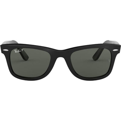 Original Wayfarer RB2140, Black/Green Polarised Glass Lenses 50 Eye Size
