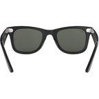 Original Wayfarer RB2140, Black/Green Polarised Glass Lenses 50 Eye Size