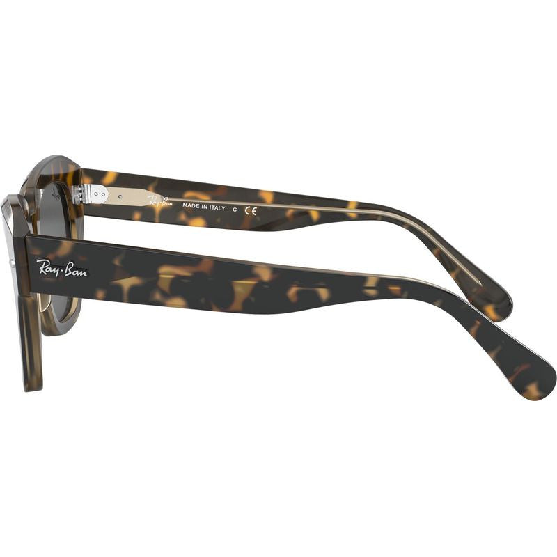 State Street RB2186, Havana and Transparent Brown/Dark Grey Glass Lenses 49 Eye Size