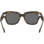State Street RB2186, Havana and Transparent Brown/Dark Grey Glass Lenses 49 Eye Size
