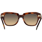 State Street RB2186, Havana on Transparent Pink/Brown Blue Gradient Glass Lenses 49 Eye Size