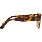 State Street RB2186, Havana on Transparent Pink/Brown Blue Gradient Glass Lenses 49 Eye Size
