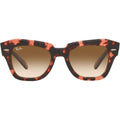 State Street RB2186, Pink Havana/Brown Gradient Glass Lenses 52 Eye Size