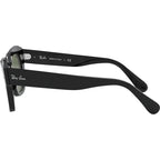 State Street RB2186, Black/Green Glass Lenses 49 Eye Size