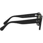 State Street RB2186, Black/Green Glass Lenses 52 Eye Size
