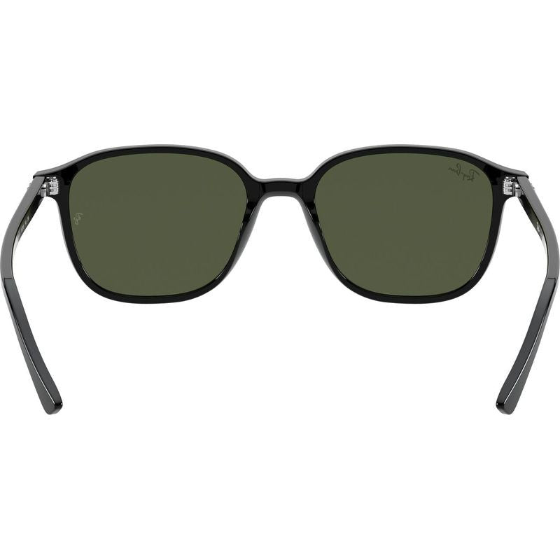 Leonard RB2193, Black/Green Glass Lenses 53 Eye Size