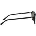 Leonard RB2193, Black/Green Glass Lenses 53 Eye Size