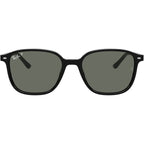 Leonard RB2193, Black/Green Polarised Glass Lenses 53 Eye Size