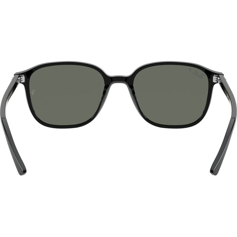 Leonard RB2193, Black/Green Polarised Glass Lenses 53 Eye Size