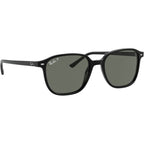 Leonard RB2193, Black/Green Polarised Glass Lenses 53 Eye Size