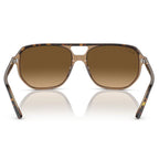 Bill One RB2205, Havana on Transparent Brown/Brown Gradient Polarised Glass Lenses 60 Eye Size