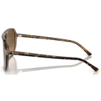 Bill One RB2205, Havana on Transparent Brown/Brown Gradient Polarised Glass Lenses 60 Eye Size