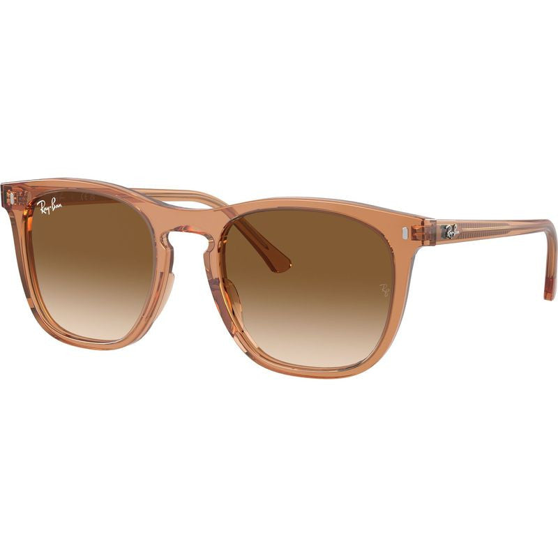 RB2210, Transparent Brown/Brown Clear Gradient Glass Lenses