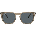 RB2210, Transparent Brown/Blue Glass Lenses