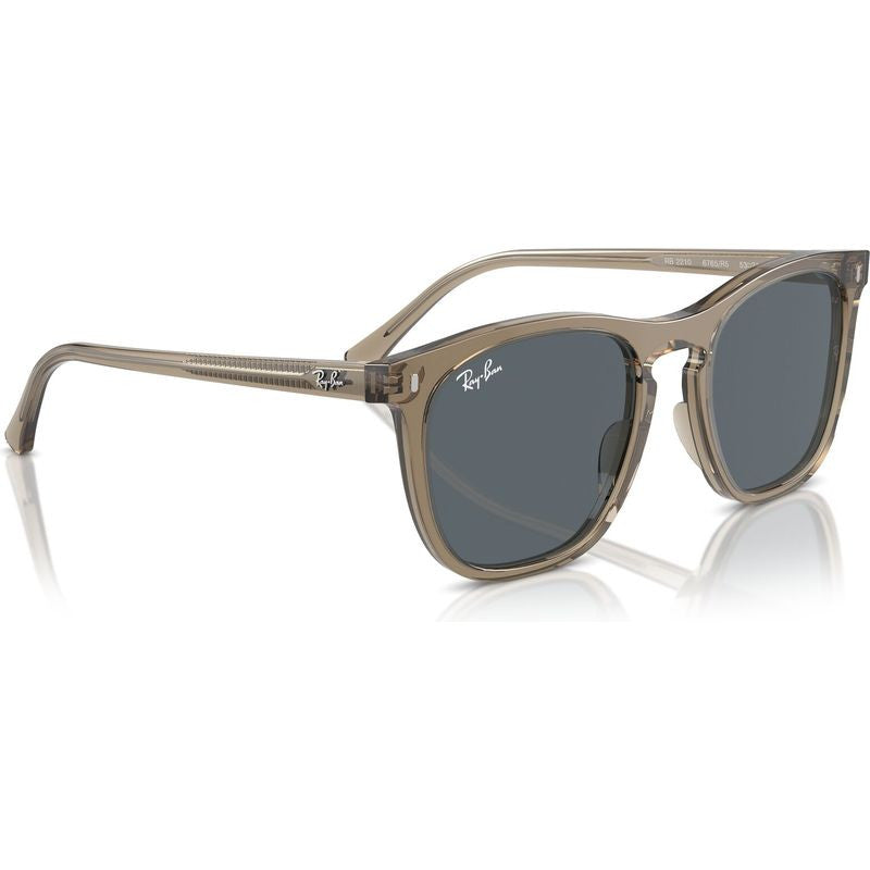 RB2210, Transparent Brown/Blue Glass Lenses